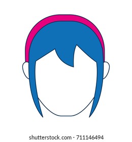 woman face icon