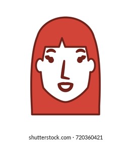 woman face icon