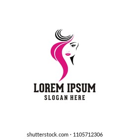 woman face logo