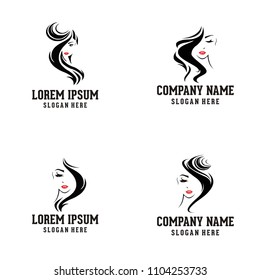 woman face vector