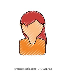 woman face  vector illustration