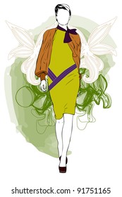 woman and fashion