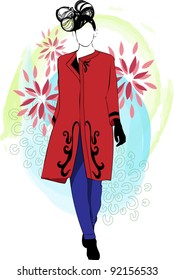 woman and fashion