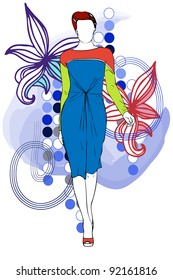 woman and fashion