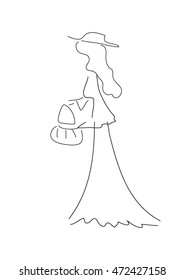 Woman Fashion Concept