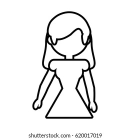 woman female family people outline