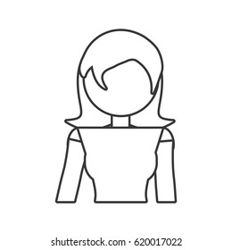 woman female family people outline