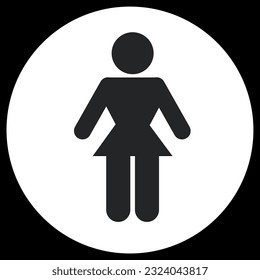 woman figure icon vector illustration
