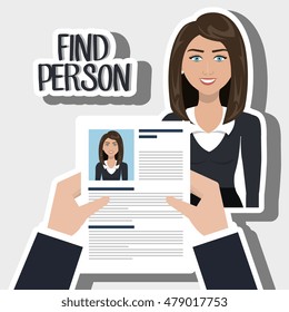 woman find person hands