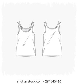 Woman Fitness Sport Tank Top