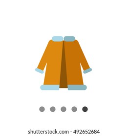 Woman fur coat