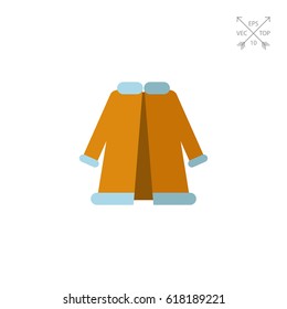 Woman fur coat