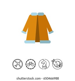 Woman fur coat