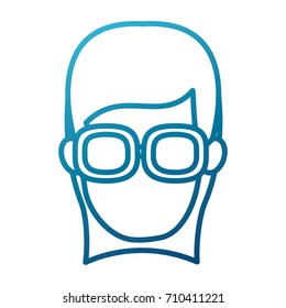 Woman with glasses