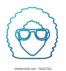 Woman with glasses