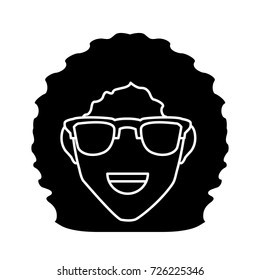 Woman with glasses