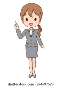 woman guide