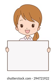 woman guide