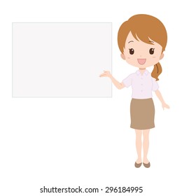 woman guide