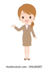 woman guide