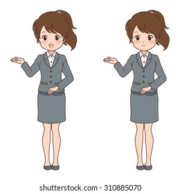 woman guide