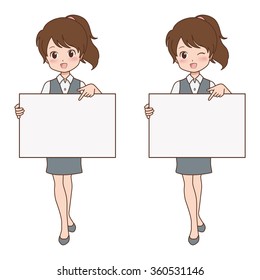woman guide