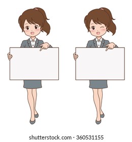 woman guide