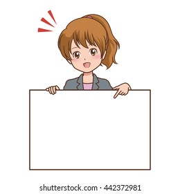 woman guide