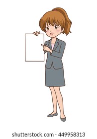 woman guide