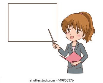 woman guide