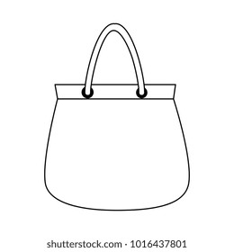 woman handbag isolated icon