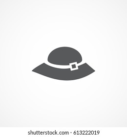 Woman hat icon