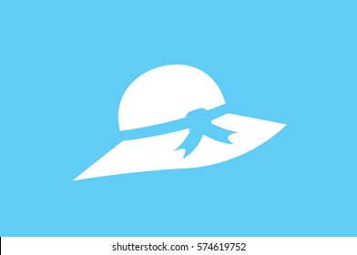 woman hat icon vector illustration.