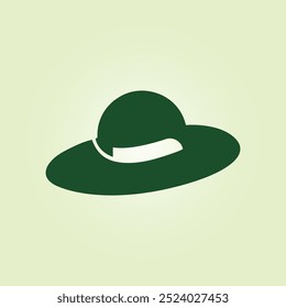 Woman hat trendy artwork cute abstract vector illustration colorful useful design.eps