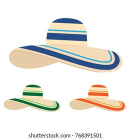 Woman hat, vector design