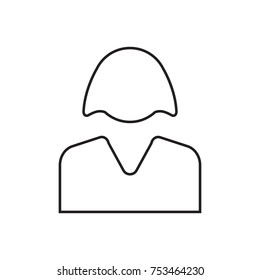Woman Head Icon