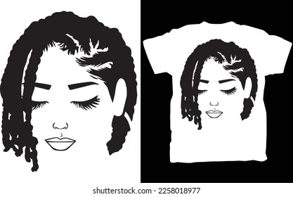 https://image.shutterstock.com/image-vector/woman-head-locs-dreads-dreadlocks-260nw-2258018977.jpg