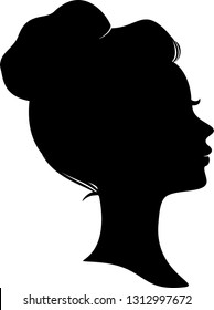 O último adeus! Woman-head-silhouette-face-profile-260nw-1312997672