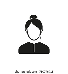 Woman for head teachers office icon