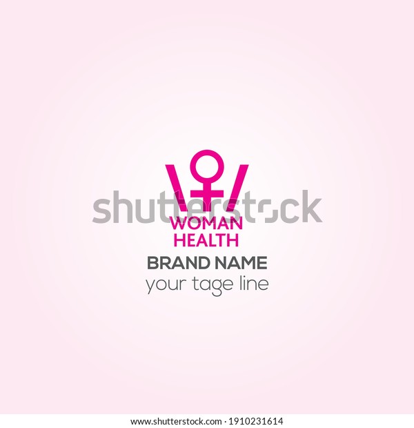 Woman\
health logo, Woman care creative logo, woman\
icon