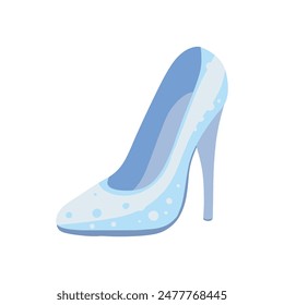 Woman high heels illustration icon