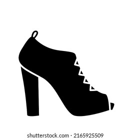 Woman High heels and shoes icon