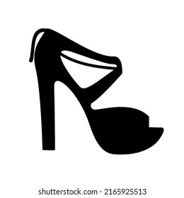 Woman High heels and shoes icon