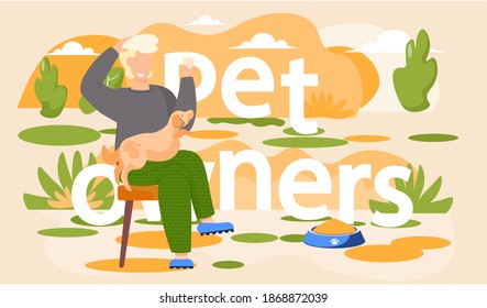 A woman hug her dog with warmth and love, the concept of the relationship between humans and their pets. Female sitting on the chair outdoor with her domestic animal cute brown doggy together