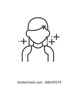 Woman, human avatars icon