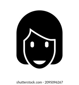 woman icon or logo isolated sign symbol vector illustration - high quality black style vector icons
