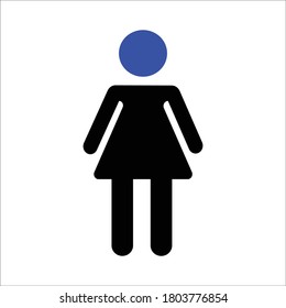 Woman Icon Vector Woman Icon