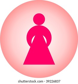 woman icon VECTOR