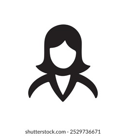 woman icon vector art design