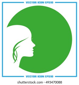 Woman icon vector illustration eps10.